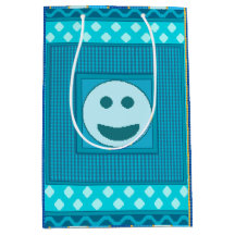 Saco de Presente T&G VStripes Smile Tile