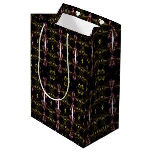Sacola Para Presentes Média saco de presente verde escuro, roxo para qualquer