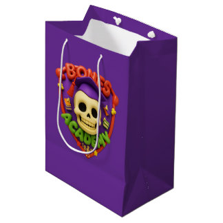 Sacola Para Presentes Média Saco de Presentes Bones Academy™ e The Boneheads™