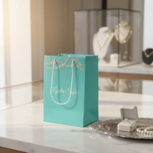 Sacola Para Presentes Média Saco de presentes de luxo personalizado elegante c