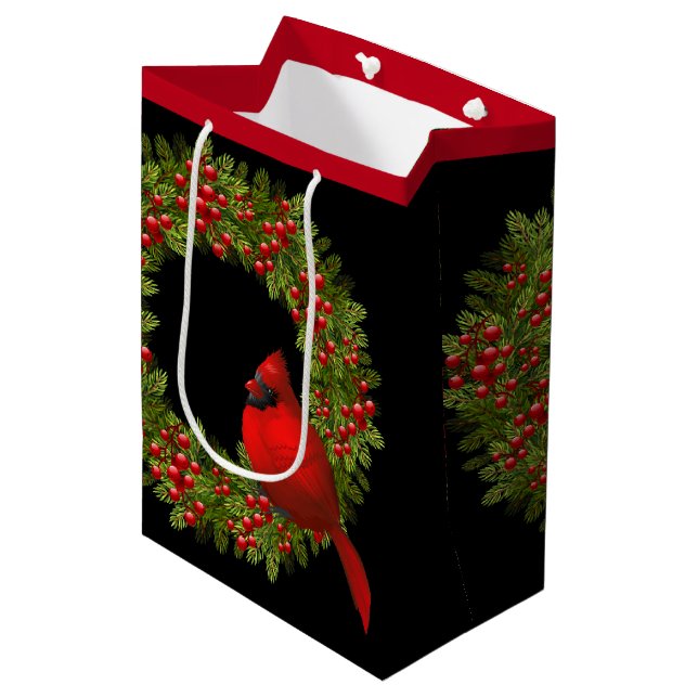 Sacola Para Presentes Média Saco de presentes de Natal (Frente inclinada)