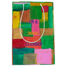 Saco de presentes para clube do livro
