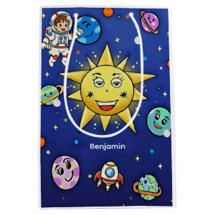 Sacola Para Presentes Média Saco de Presentes Sonhos de Infância