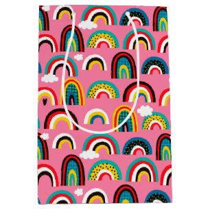 Sacola Para Presentes Média Saco de Presentes Todas as Arco-íris