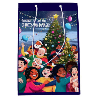 Sacola Para Presentes Média Saco do presente