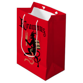 Sacola Para Presentes Média Saco do presente de Krampus
