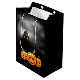 Sacola Para Presentes Média Saco do Presente do Halloween