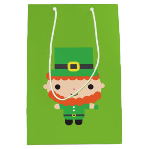 Sacola Para Presentes Média Saco do Presente do Leprechaun