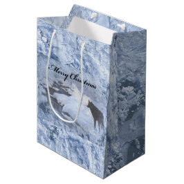 Sacola Para Presentes Média Saco do presente dos lobos - meio, Matte