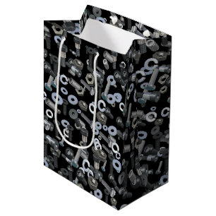 Sacola Para Presentes Média Saco do Presente - Loucos e Bolhas