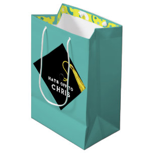 Sacola Para Presentes Média Saco Média de Presente de Graduação Personalizada