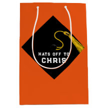 Saco médio para presentes 2022 para graduação pers