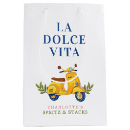 Sacola Para Presentes Média Sacolinha de presente La Dolce Vita Spritz & Stack