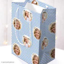 Sacola Para Presentes Média Sacos de aniversário personalizados com foto para