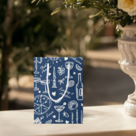 Sacola Para Presentes Média Sacos de boas-vindas ilustrados de casamentos feit