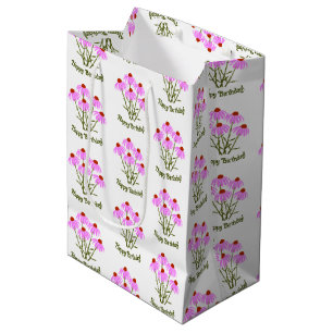 Sacola Para Presentes Média Sacos de Presente de Cone Roxo