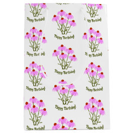 Sacola Para Presentes Média Sacos de Presente de Cone Roxo