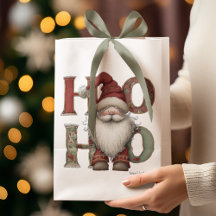 SACOS DE PRESEN'TES DE NATAL HO HO HO Papai Noel