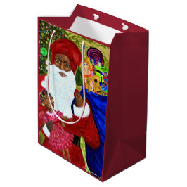 Sacola Para Presentes Média Sacos de presentes de Natal personalizáveis - Todo