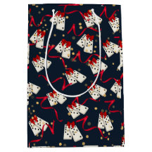 Sacos-presente - Design de Domino Azul