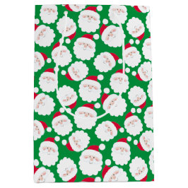 Sacola Para Presentes Média Santas