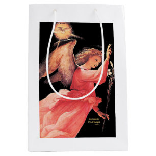 Sacola Para Presentes Média Santo Gabriel o Arcanjo