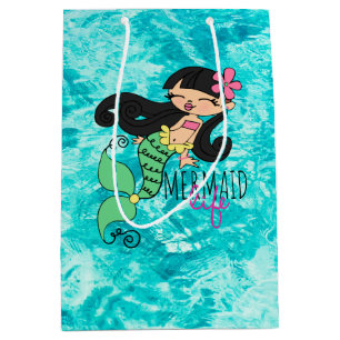 Sacola Para Presentes Média Sereia Life BH - Saco de Presente Médio