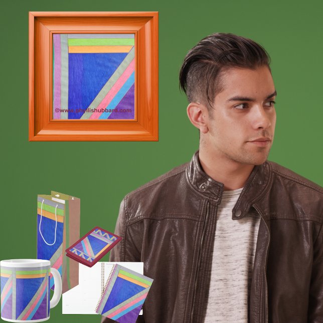 Sacola Para Presentes Média Sete (Get the full “Seven” collection at: https://bit.ly/SmartArtZazzle)