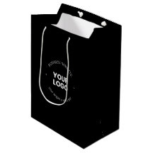 Seu logotipo comercial & texto editável | Preto & 