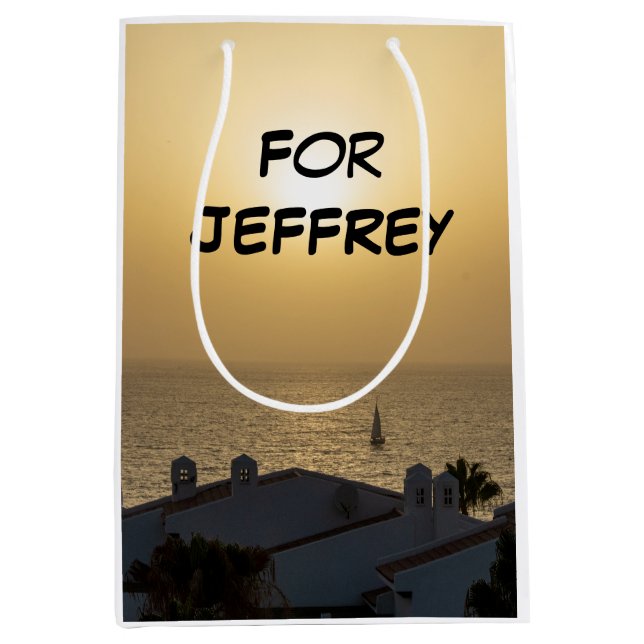 Sacola Para Presentes Média Silêncio (Frente)