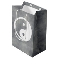 Símbolo Yin Yang - tatuagem sólida design 2