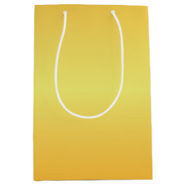 Sacola Para Presentes Média Sinos Dourados Metálicos Brilhantes