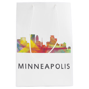 SACOLA PARA PRESENTES MÉDIA SKYLINE WB1 DE MINNEAPOLIS, MINNESOTA -