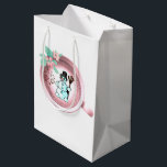 Sacola Para Presentes Média Snowman Christmas Gift Bags<br><div class="desc">Bagagens de presentes de Natal</div>