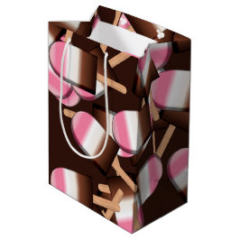 Sacola Para Presentes Média Sorvetes napolitanos - BAG de 2 GIFT M