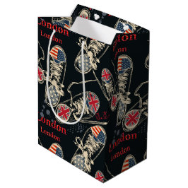 Sacola Para Presentes Média Sports Boots Fashion Pattern