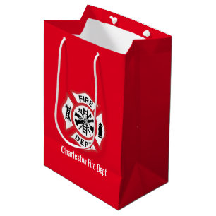 Sacola Para Presentes Média Star of Life, símbolo de logotipo EMT