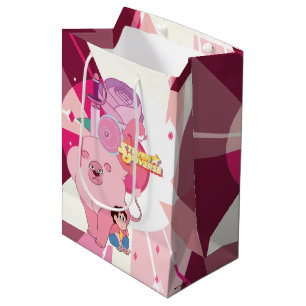 Sacola Para Presentes Média Steven Universe   Rosa Quartz Legado