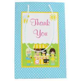 Sacola Para Presentes Média Sunshine e Lemonade