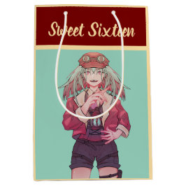 Sacola Para Presentes Média Sweet Sixteen Anime, VTuber