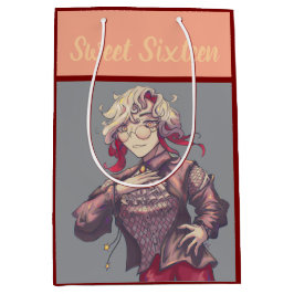 Sacola Para Presentes Média Sweet sixteen, Citrine anime
