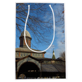 Sacola Para Presentes Média Tabernacle and Church Steeple - Martha's Vineyard