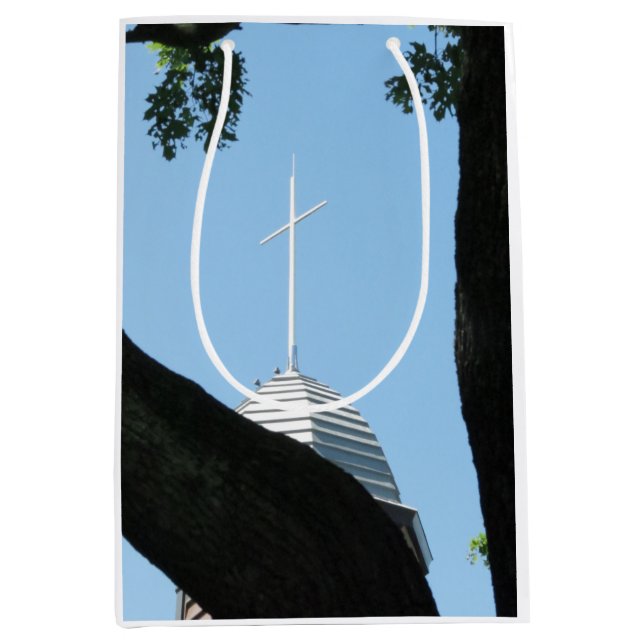 Sacola Para Presentes Média Tabernacle Cross - Martha's Vineyard (Frente)