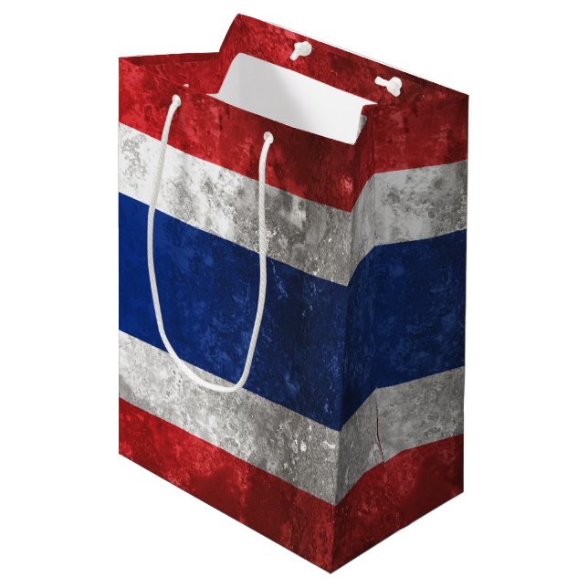 Sacola Para Presentes Média Tailândia (Frente inclinada)
