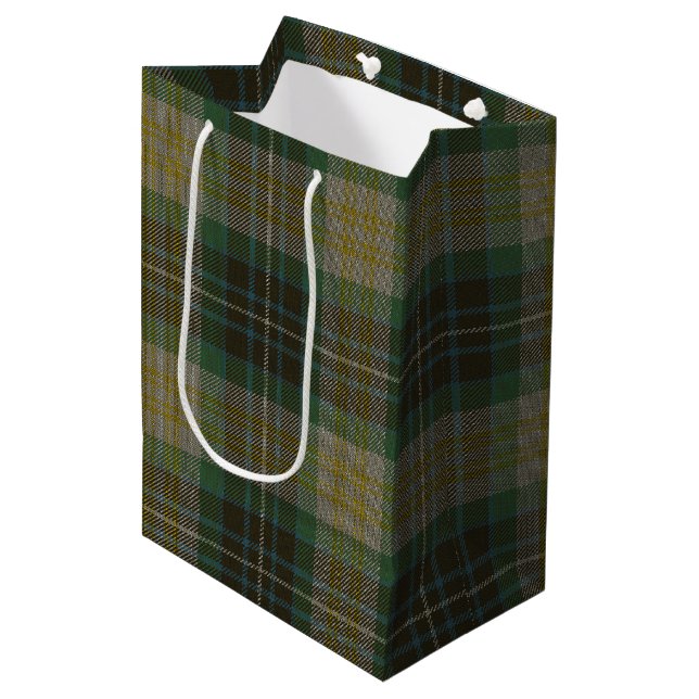 Sacola Para Presentes Média Tartan de Fitzpatrick (Frente inclinada)
