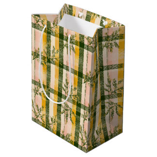 Sacola Para Presentes Média Tartan de Patrimônio de Inverno | Guarlanda e Xadr