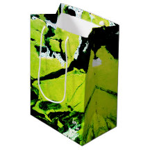 Teclado SPWW n' Slime Abstrato verde e preto