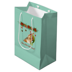 Sacola Para Presentes Média Tenha um bom Natal Feriado