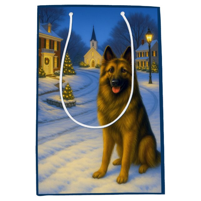 Sacola Para Presentes Média Tervuren Belga  (Frente)