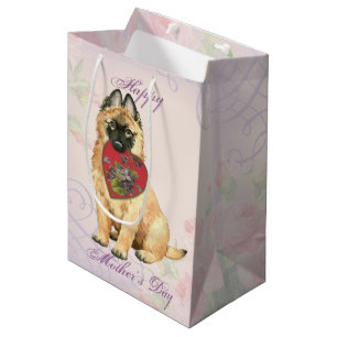 Sacola Para Presentes Média Tervuren Heart Mãe Saco de Presente Médio